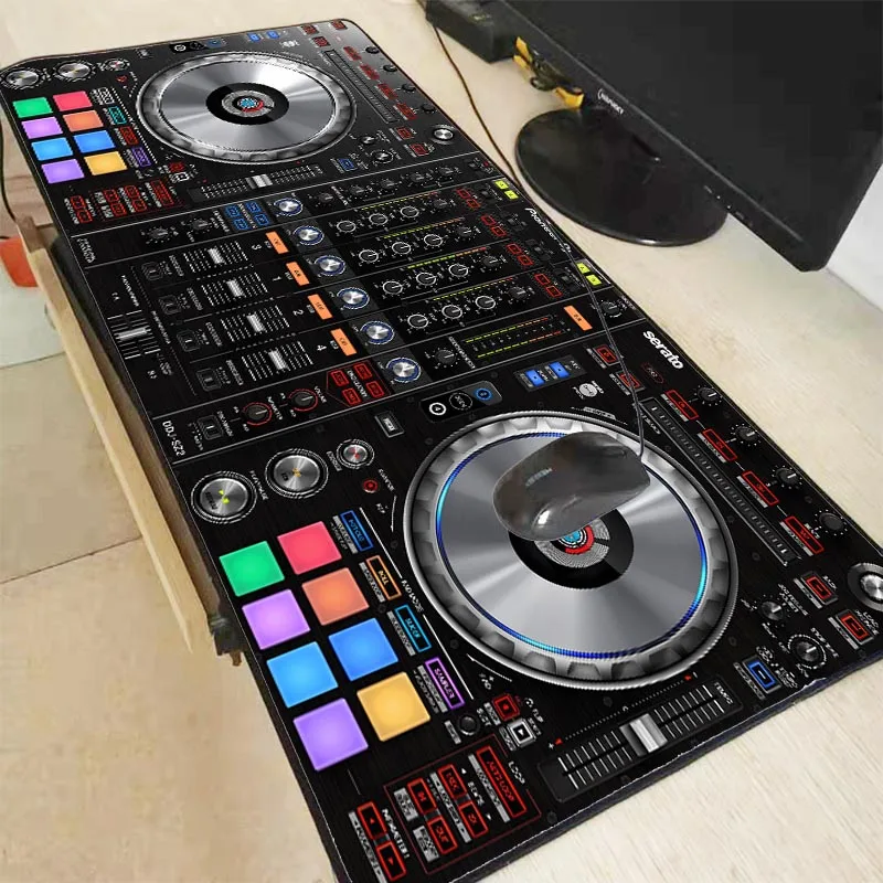  Mairuige 400X900CM Radio DJ Workbench Large Size Gaming PC Mouse Pad Z Keyboard Mat Desk Pad Macboo