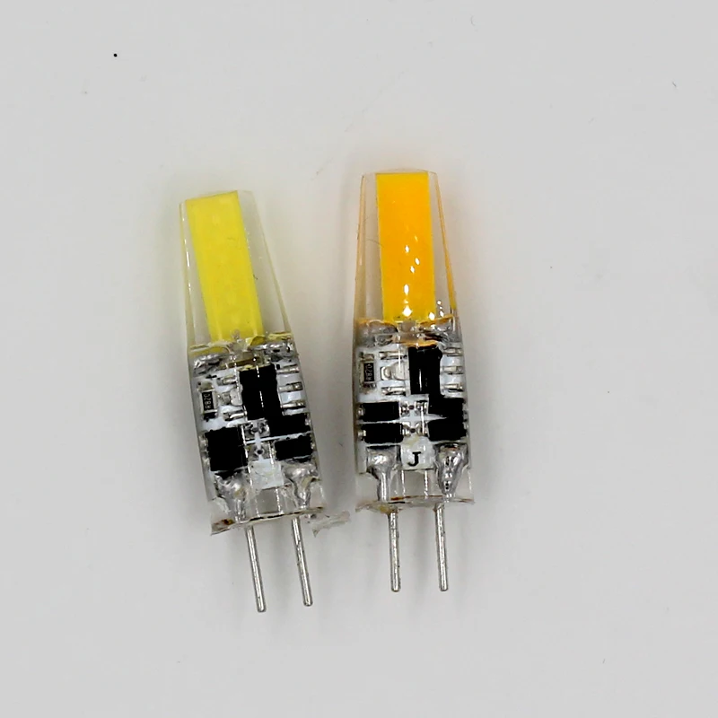 10 шт./лот G4 Светодиодная лампа AC/DC 12v 3w 6w теплый белый холодный Заменить галогенную