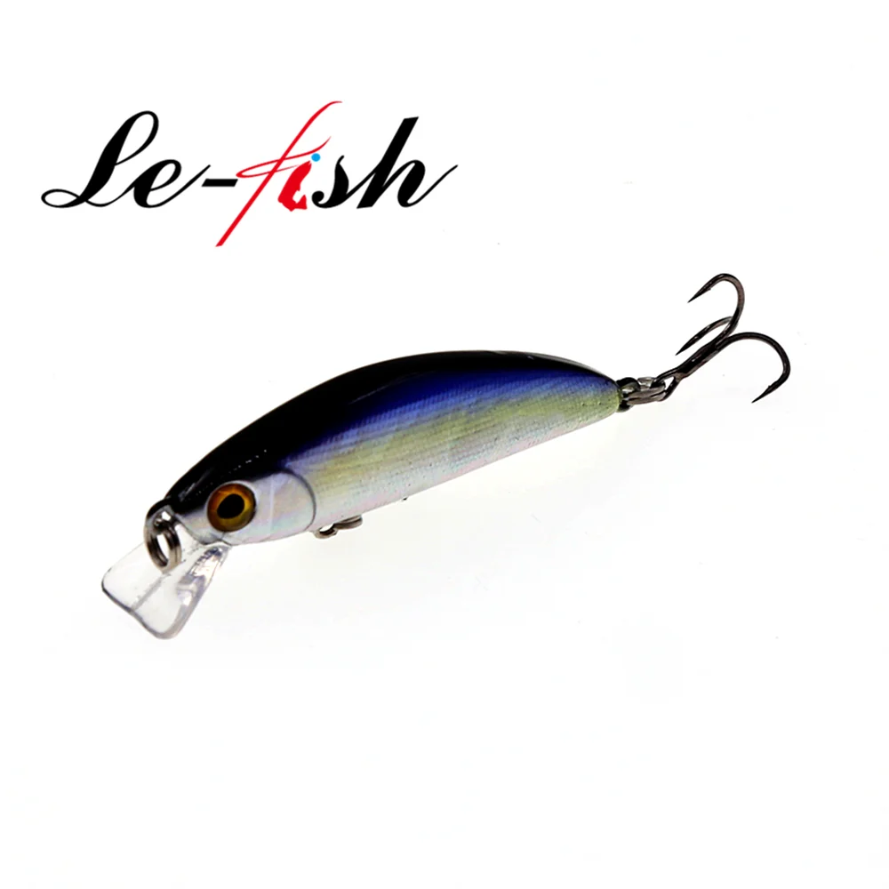 Le Fish Japan Stream приманка маленькая рыба Pesca жесткие рыболовные приманки 50 мм 5 г медленное погружение блесна для радужной форели приманка Щука окунь