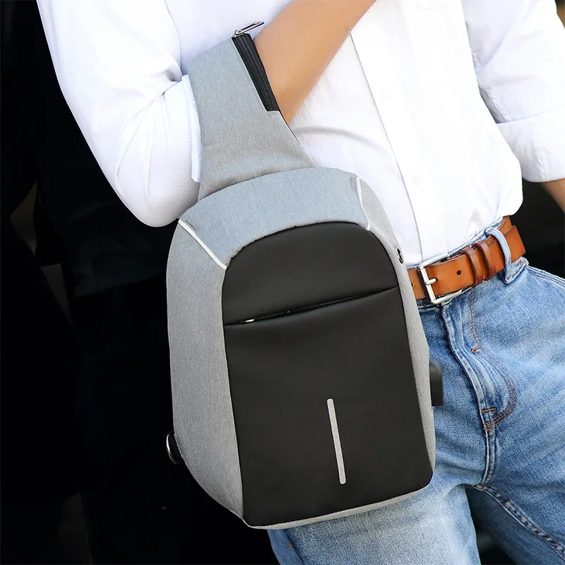 

Backpack Waterproof Anti-Theft Chest Pack Business Shoulder Bag Versatile Lightweight Bag Messenger Bag Multi-functional Men's B