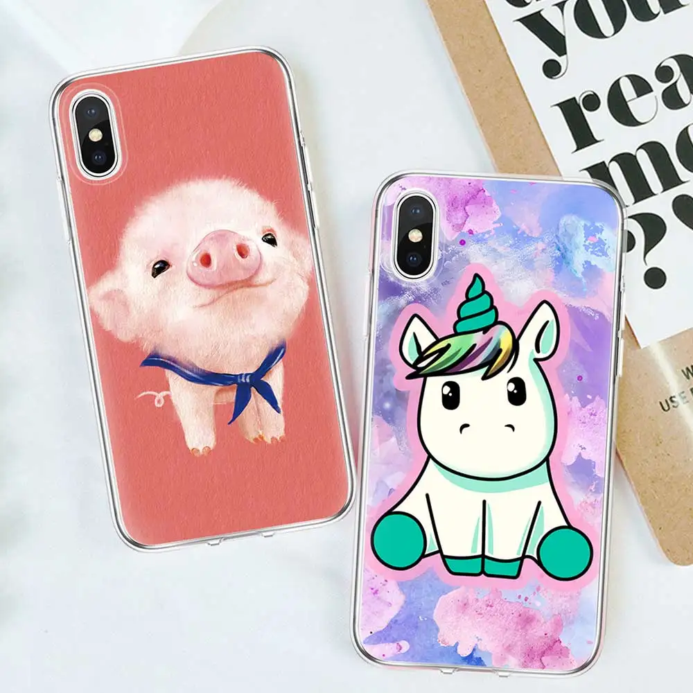 毛绒小猪、紫底独角兽-1