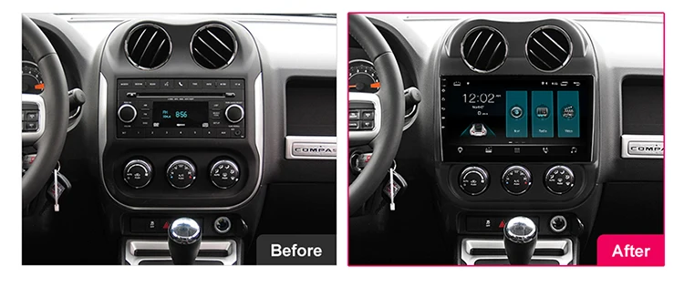 Android 9,0 автомобильный мультимедийный Dvd радио плеер для Jeep Compass 2010 2012- 2Din автомобильный Авторадио навигатор gps Стерео RDS камера