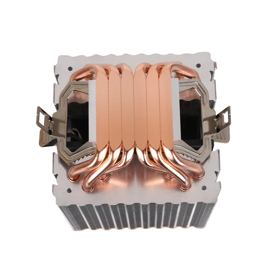 Кулер для процессора Intel и AMD с 6 тепловыми трубками, двухбашенный ...