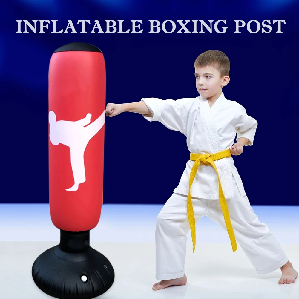 1pc Kinder Aufblasbare Boxsack Training Fitness Sport 