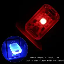 Aliexpress - 1PC Mini 7 In 1 Car USB Atmosphere Light Music Control Car Light Light Light LED Mini Night Ambient Decorative Colorful O2I4