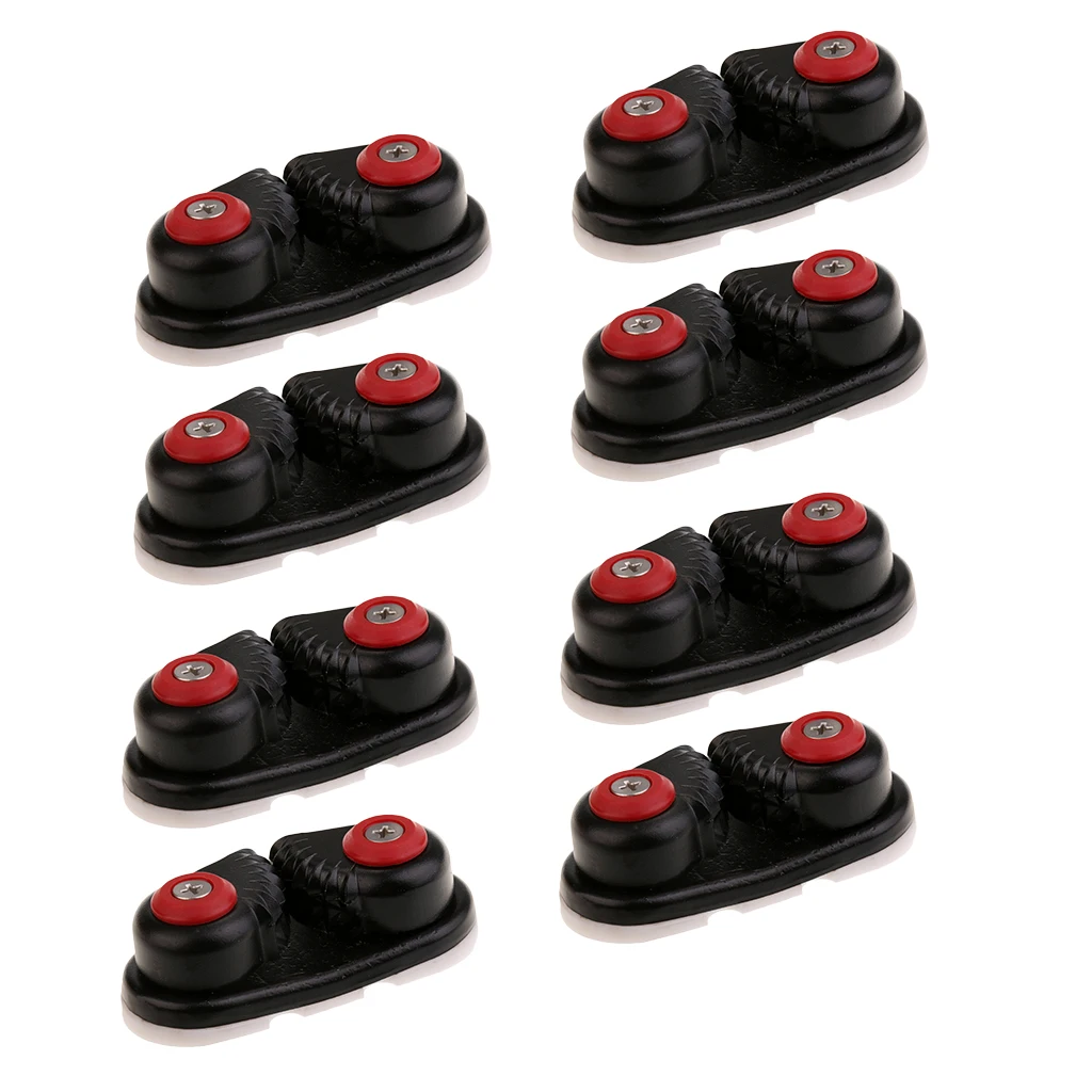 8 Pieces Fast Entry Boat Ball Bearing Cam Cleat Sailing Hardware