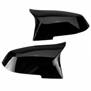 

ABS plastic Side mirror cover For BMW F20 F21 F22 F30 F32 F36 X1 Glossy Black Exterior Protector