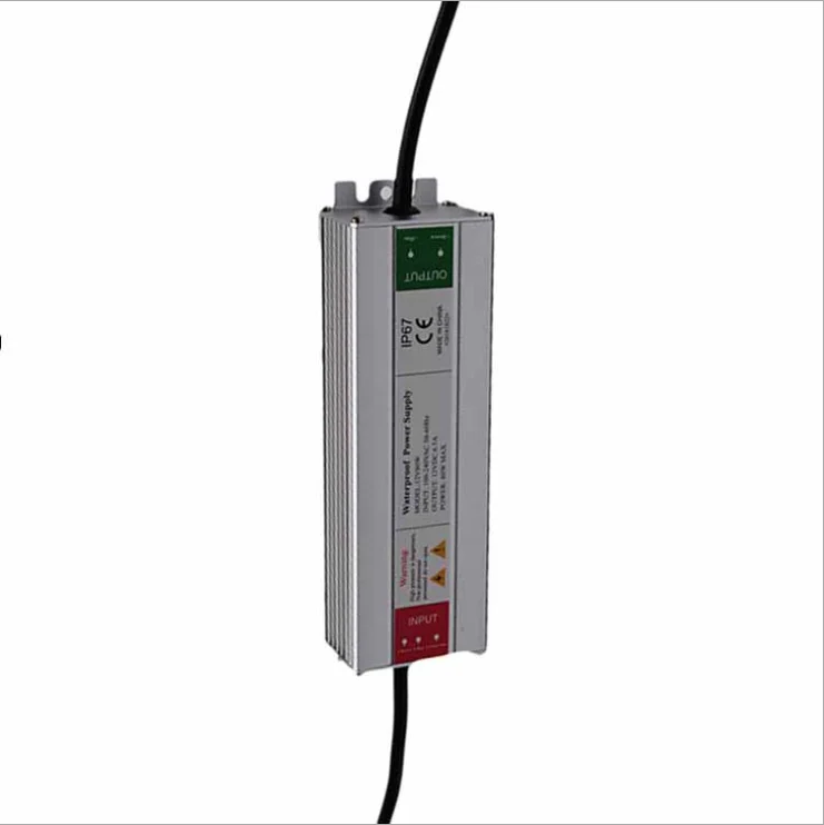 Акция 12V6. 7A80W полный водонепроницаемый переключатель питания светодиодный фонарь с эффектом воды проектное освещение водонепроницаемый источник питания