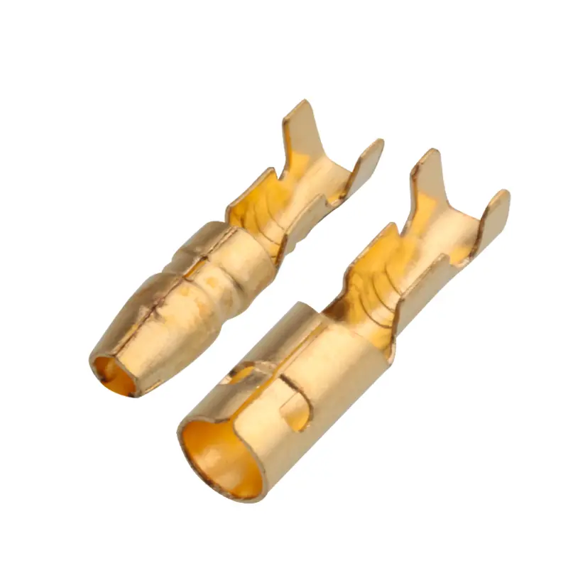 25/50/100sets 4.0 bullet Crimp terminal   car electrical wire connector diameter 4mmFemale + Male + Case Cold press terminal - Image 4