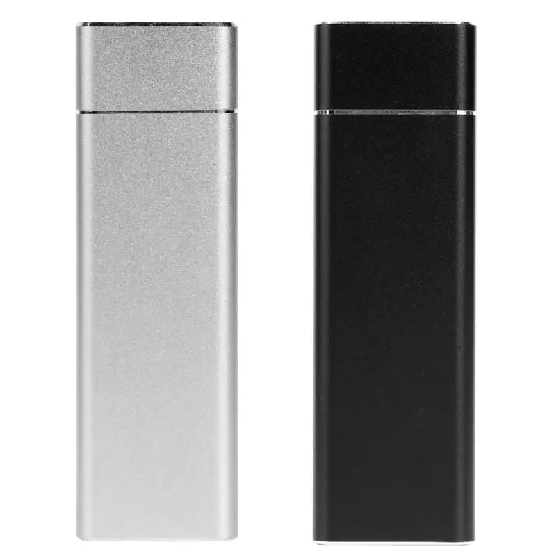 

Hard Drive Case Aluminum Alloy Surface Sandblasting Oxidation Type-C3.1 to NGFF M.2 Adapter External Hard Drive HDD Enclosure