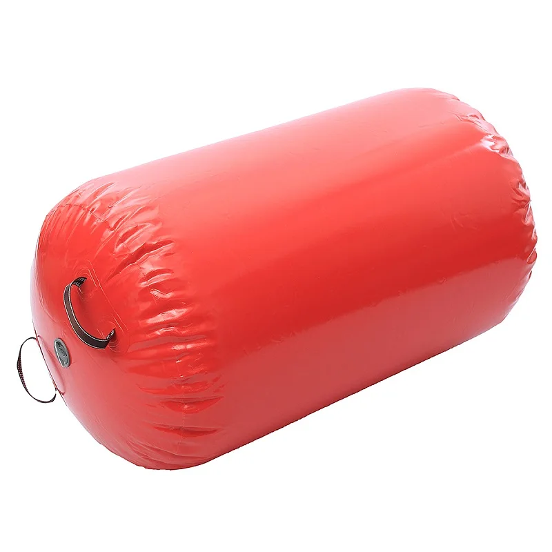 Gofun AirTrack Air Cylinder Tumbling Track гимнастика Упражнение Колонка надувной тренажерный зал перевернутый Backflip обучение детей безопасный - Цвет: Red