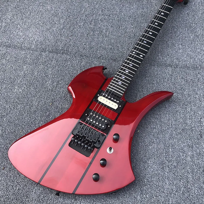 Электрогитара специальной формы Zebra pickup with Floyd rose Bridge бесплатная доставка 2019 |