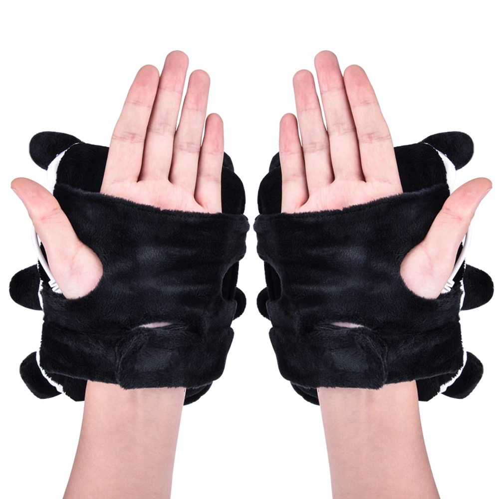 1 пара, зимние USB электрические нагревательные перчатки, теплые перчатки с подогревом, забавные перчатки, зимние теплые руки для офиса