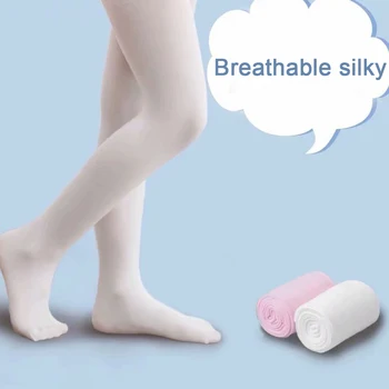 

2pcs Girls Children Ballet Autumn Students Dance Tights Cute Spring Durable Practical High Elastic Snagging Proof Ultra Soft