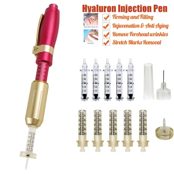 

High Pressure hyaluron Pen Hyaluronic Acid pen lip filler injection Pen Anti remove Wrinkle Water Syringe Needle Atomizer Pen