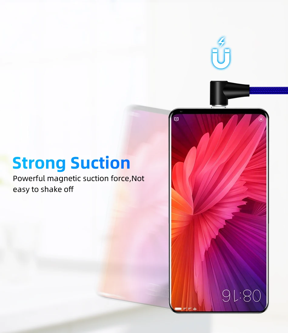 Магнитный кабель Micro usb Тип C 8 Pin адаптер быстрой зарядки телефона Microusb Тип-C магнит Зарядное устройство usb c для iphone samsung xiaomi