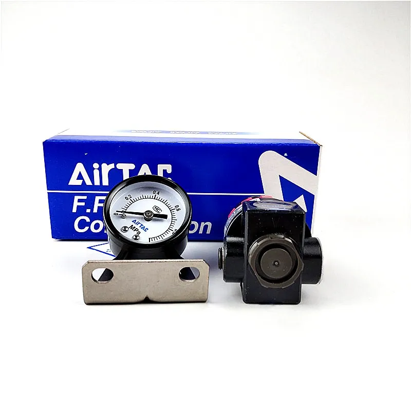 AR2000 G1/4'' Air Control Compressor Pressure Relief Regulator Valve with Fitting