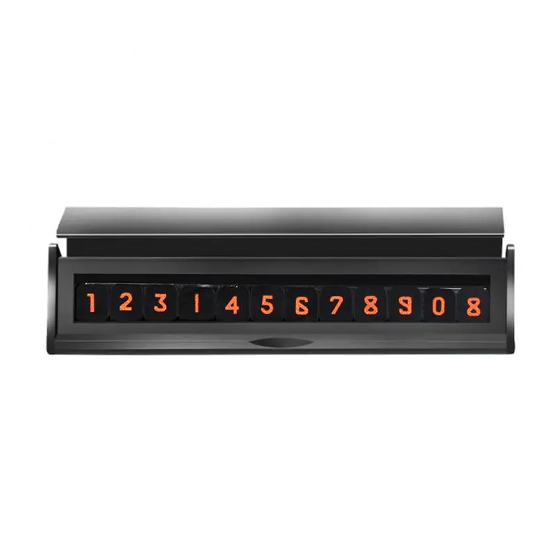 Magnetic Temporary Parking Card Car Styling Phone Number Plate Stop Auto Accessories | Автомобили и мотоциклы