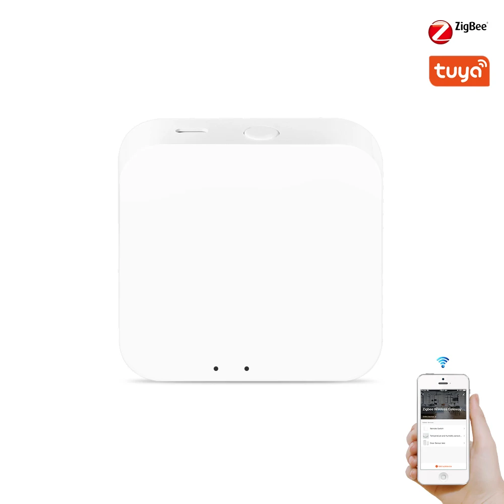  Tuya Zigbee 3.0 Hub Gaterway Wifi Smart Home Bridge Wireless Remote Controller - 4000337043237