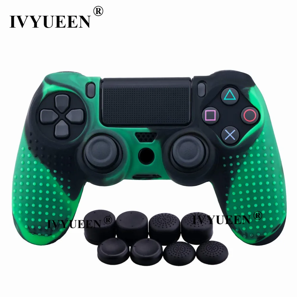for PlayStation dualshock 4 ps4 Pro slim controller protective skin silicone case 10