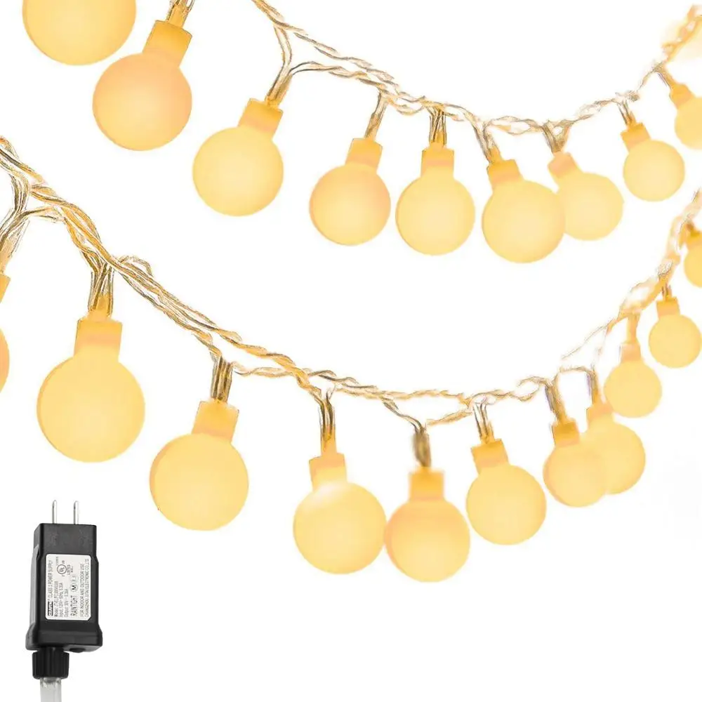 Low pressure 10 meters 100 light ball 8 function with memory mode light string Lantern Ball light pendant light string