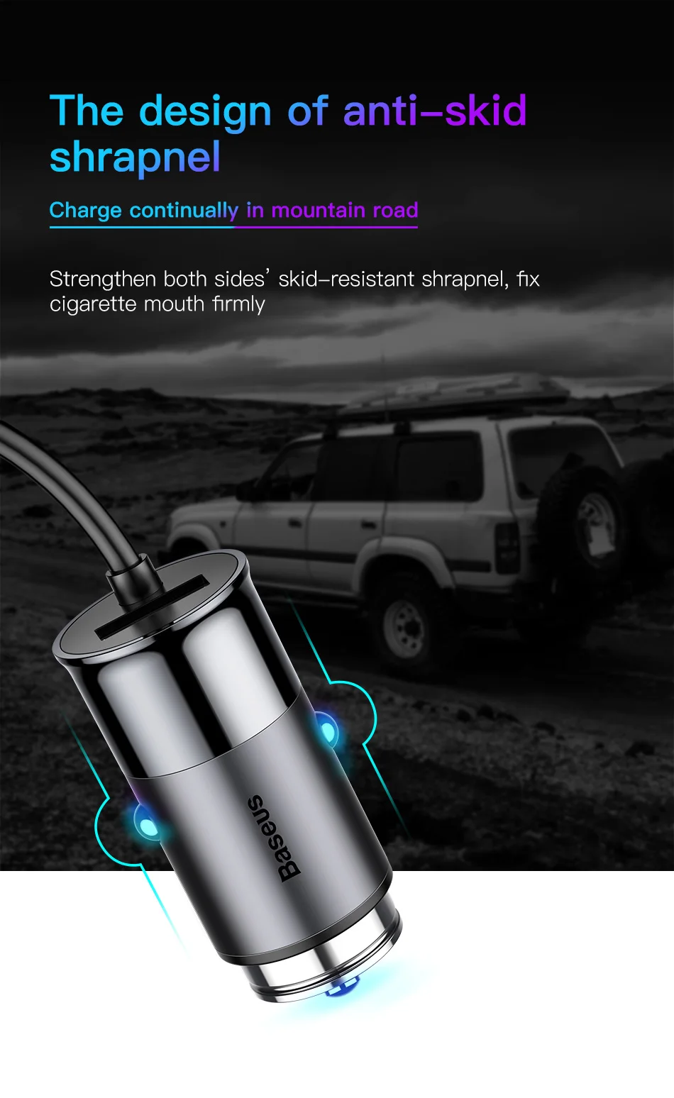 Baseus 4.8A автомобильное зарядное устройство кабель USB разъем адаптер для Iphone Xs Max samsung Plus 10 Тип C телефон зарядка авто зарядное устройство аксессуар