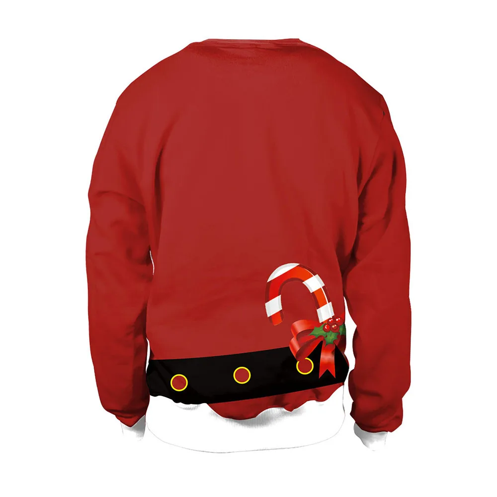 NADANBAO, дизайн, Рождественская Женская толстовка с круглым вырезом, модный сексуальный топ, женская одежда, колокольчик, осенняя Толстовка с принтом