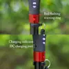 Adjustable Folding Cane With Alarm Led Light Radio And Cushionable T-handle Hiking Poles Cane Walking Stick For Elder Crutch 4
