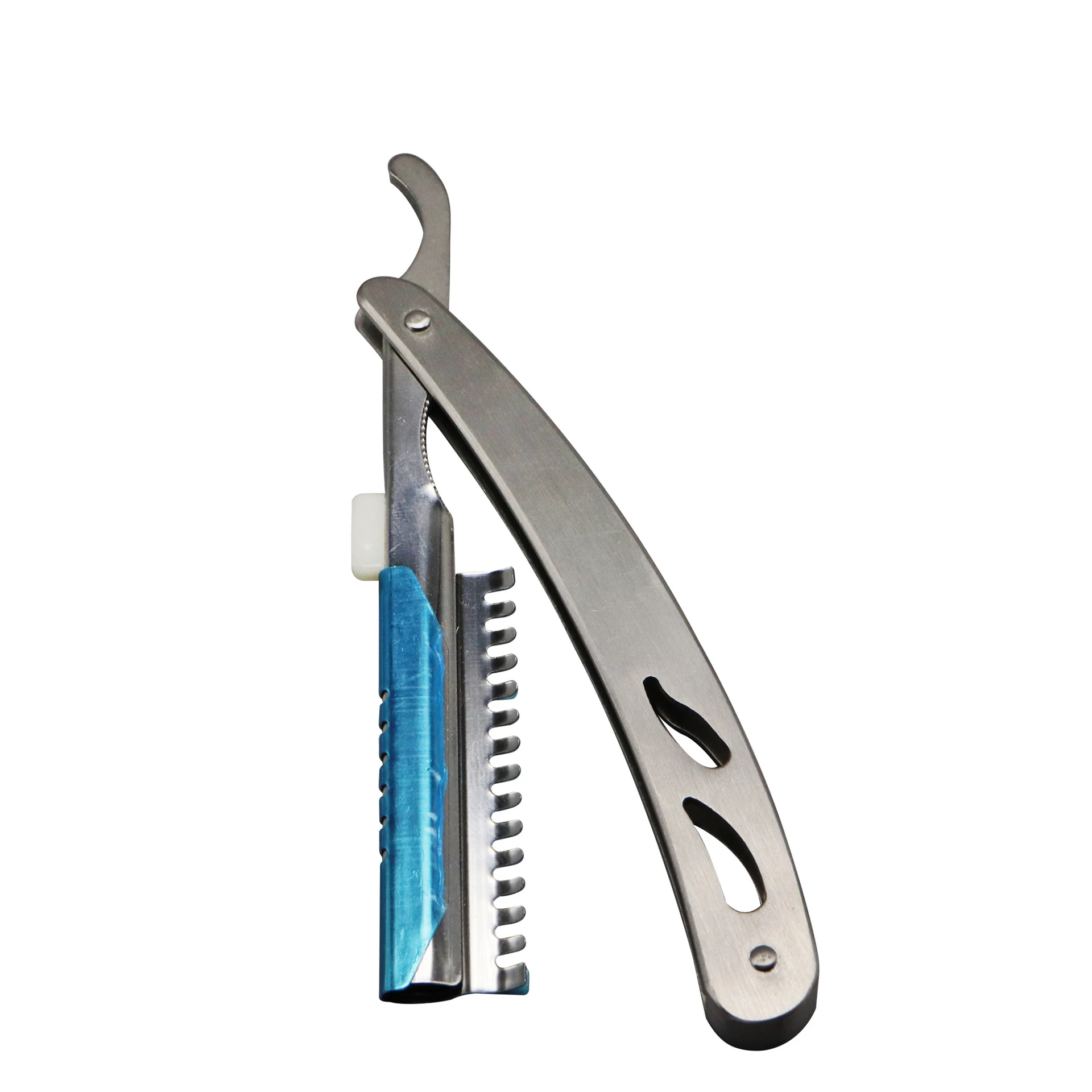 Feather Knife Holder Folding Stainless Steel Eyebrow Shaping Knife Shaving Razor Blade Shelf Shaving Knife G0726 1 Feather Knife Holder Folding Stainless Steel Eyebrow Shaping Knife Shaving Razor Blade Shelf Shaving Knife G0726 2