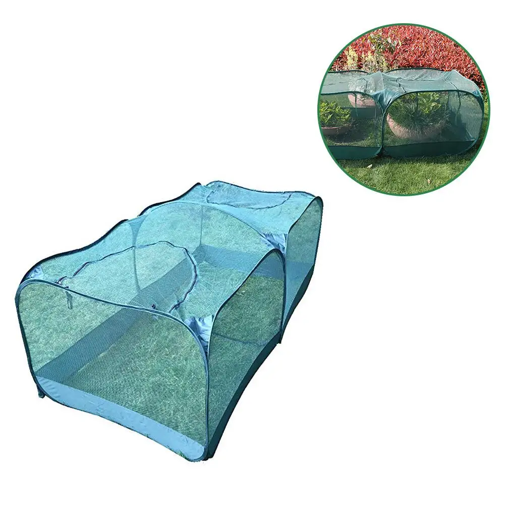  Foldable Mobile Portable Siamese Flowers And Vegetables Bird-proof Nets Vegetables Strawberry Prote