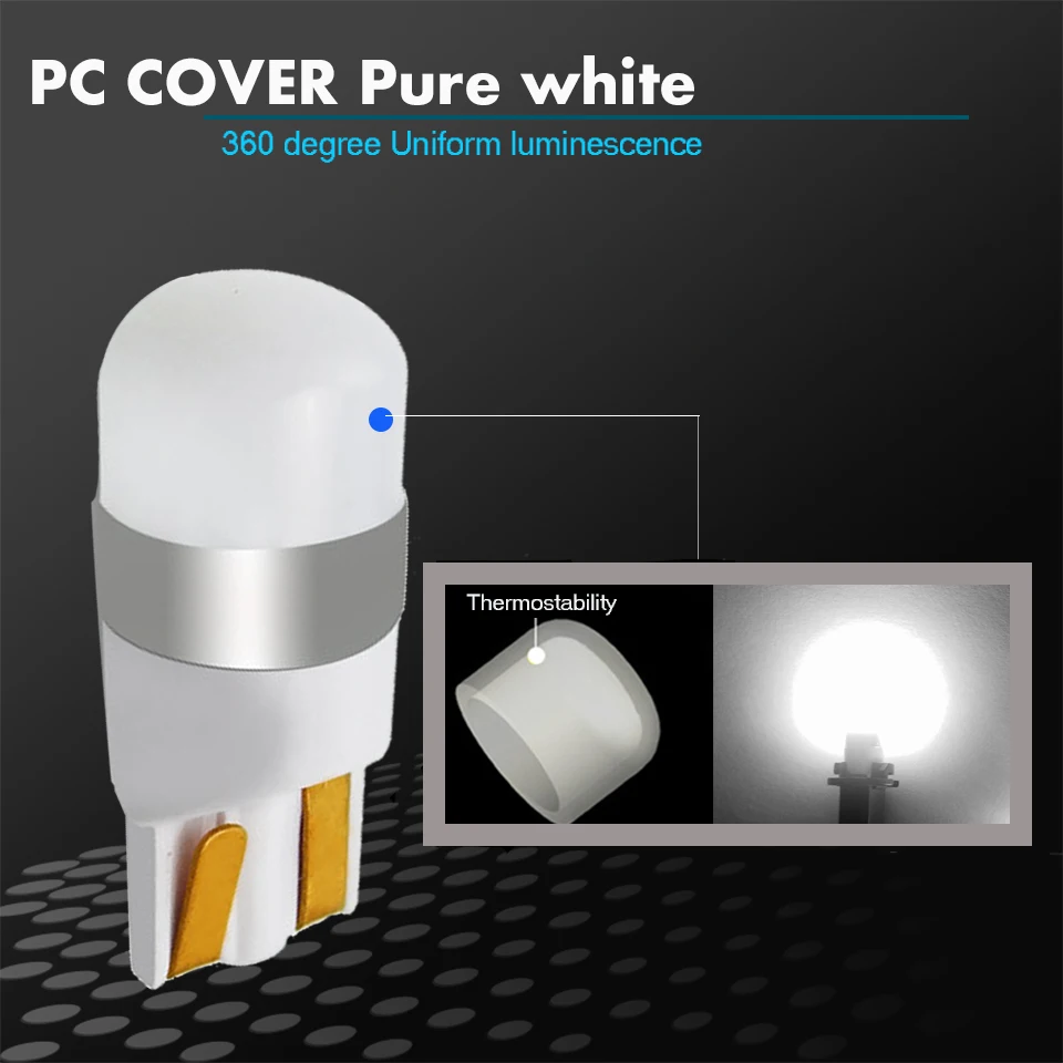 10x3030 SMD 350LM T10 W5W светодиодный автомобильный светильник автомобильная лампа для