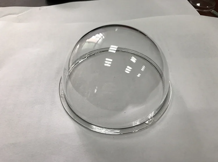 3,1 zoll kamera dome acryl glas transparent überwachung CCTV dome shell transparente abdeckung größe 74.3*41,5mm