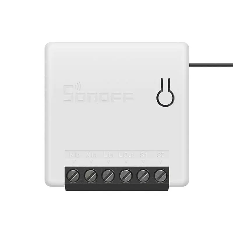 Горячая Мини DIY умный переключатель дистанционного управления Wifi Внешняя работа с Alexa Google
