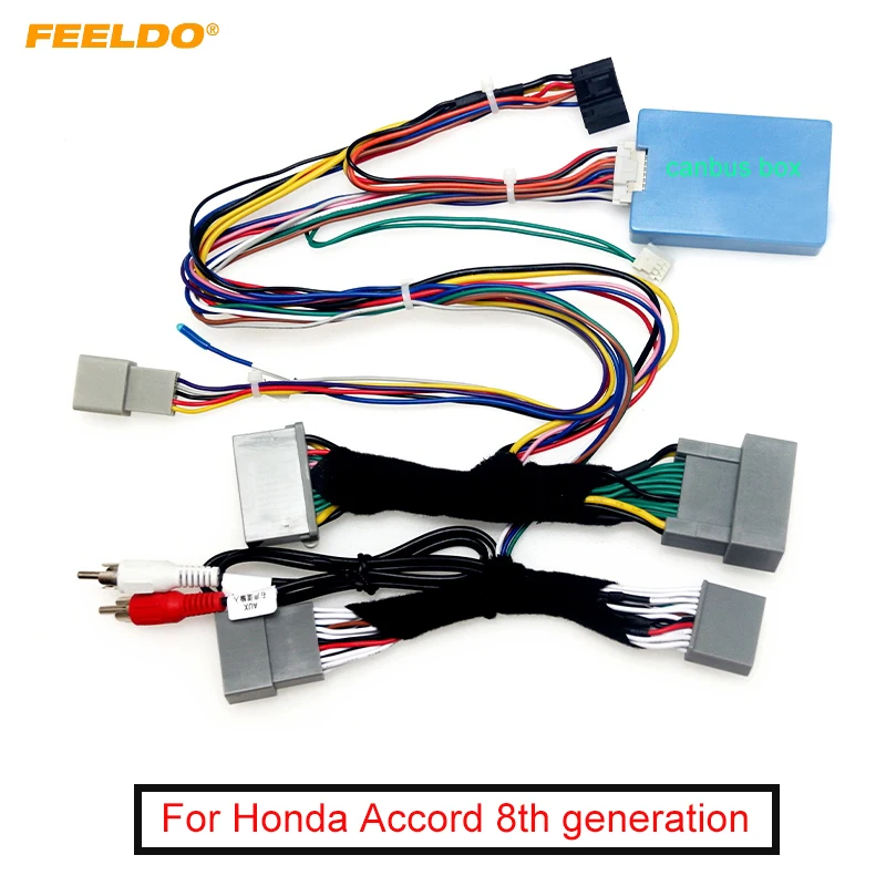Set Cablaggio Autoradio Con Scatola Canbus Per Fiat Egea 2015-2018 - 16 Pin Plug & Play - 3 Fasci Cavi