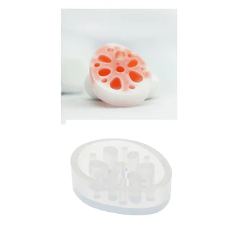 

DIY Silicone Lotus Root Crystal Mold Resin Casting Mold DIY Ornament Jewelry Making Tool