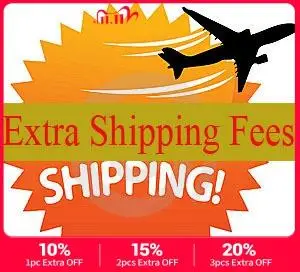 

make up for the difference / extra shipping fees