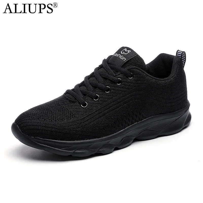 

ALIUPS Luxury Brand Shoes Women Black Sneakers Outdoor Sports Breathable Mesh Comfort Running Shoes Trainers zapatos deportivos