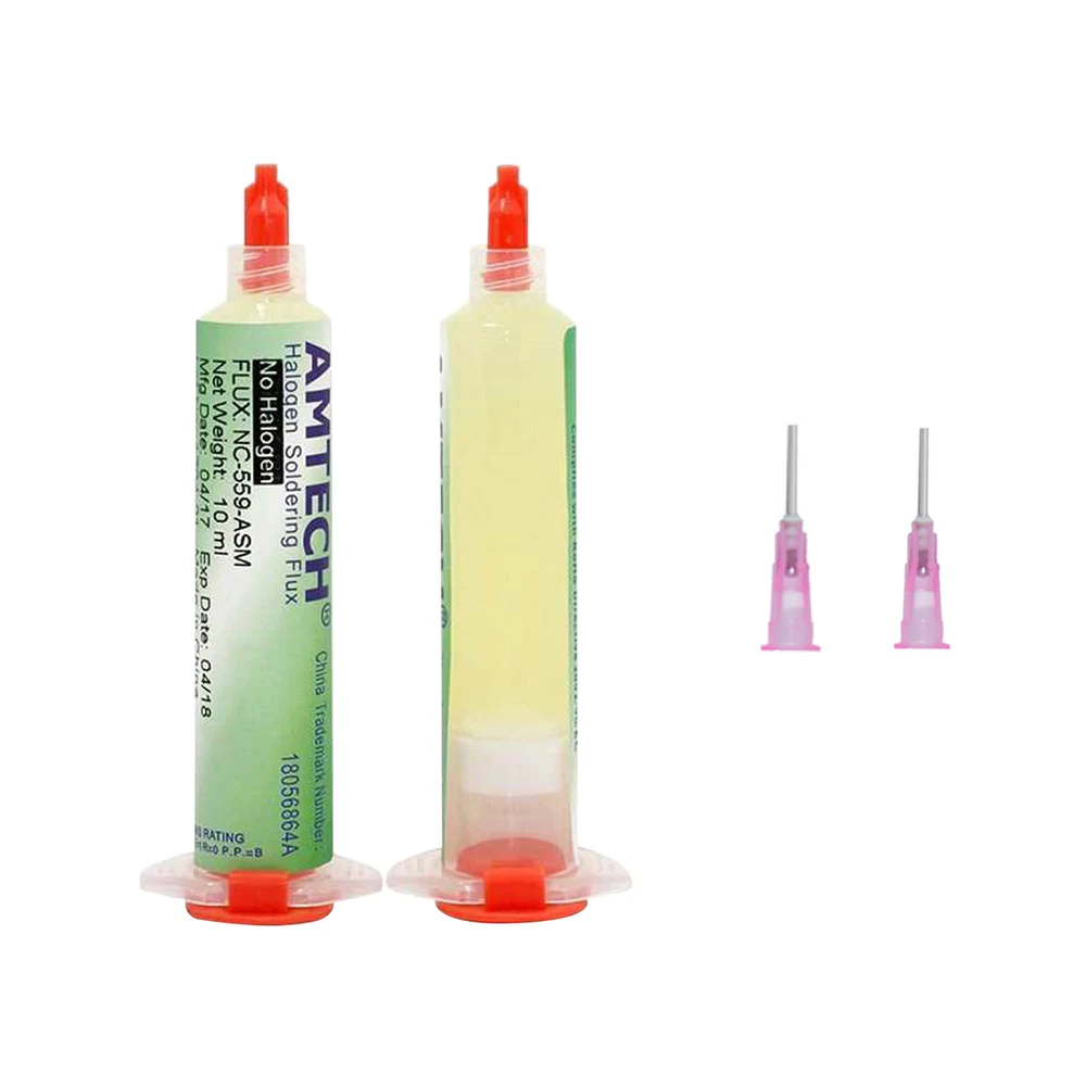 solder paste syringe Electric Soldering Iron Original NC-559-ASM Paste Soldering Flux Soldering Mobile Phone Repair Solder Paste With Syringe Needle harbor freight welding wire