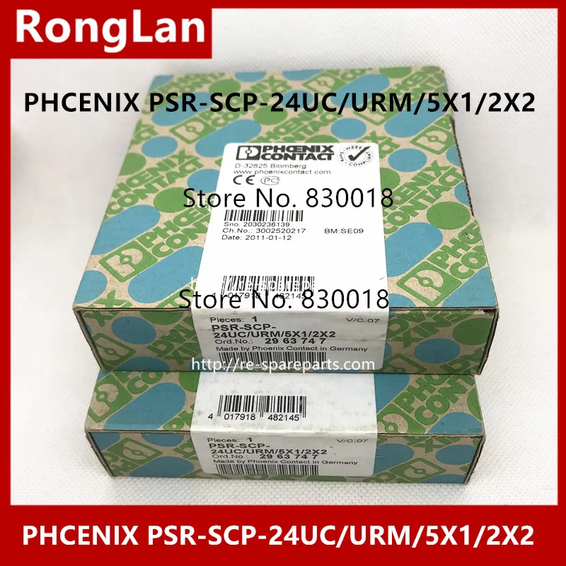 

New PHCENIX CONTACT relay PSR-SCP-24UC/URM/5X1/2X2 spot