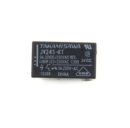 Горячая JV24S-KT DIP-4 электромеханическое реле 24VDC 5A SPST-NO реле питания