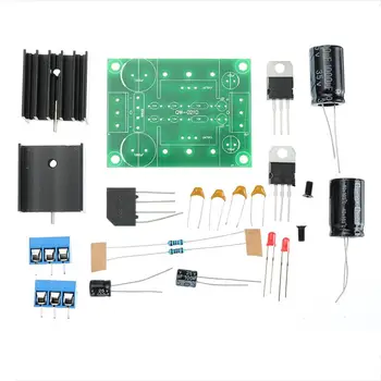 

5V Powered Amplifier Dual Powered Supply Rectifier Filter Powered Board 78XX79XX Adjustable Rectifier Filter Board Kit QW-021D