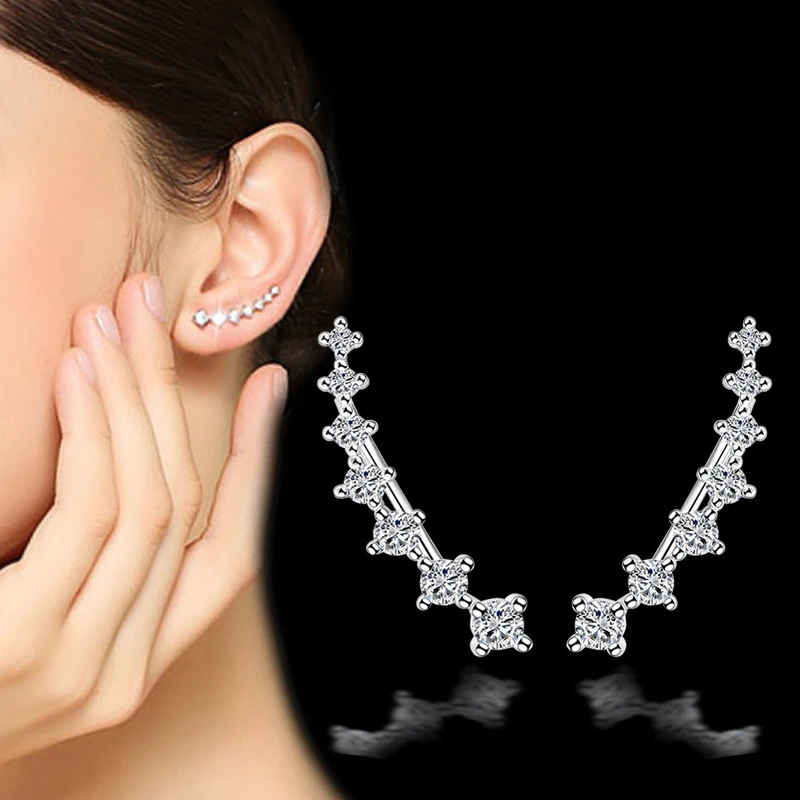 MicLee,Orecchini da donna in argento Sterling 925, eleganti