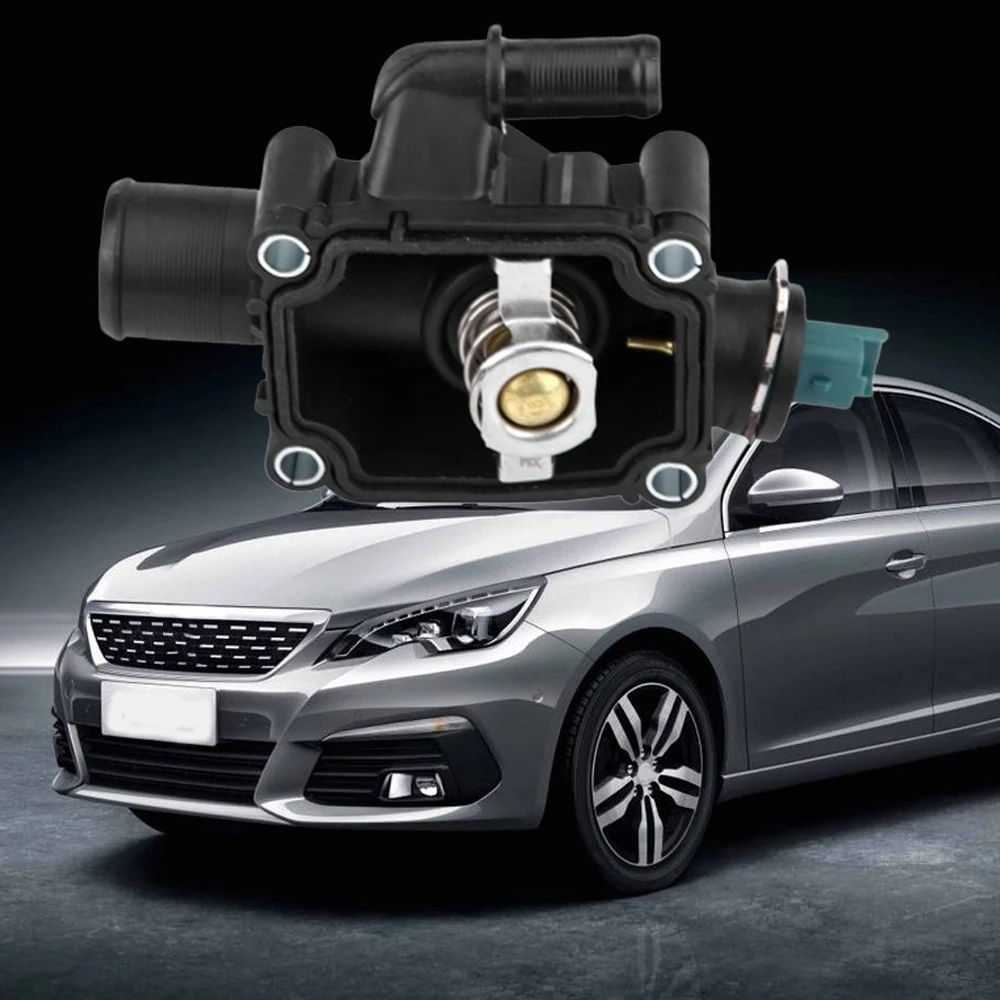 Для peugeot 206 207 307 308 1007 термостат охлаждающей жидкости двигателя и корпус 1336. Z0 термостат общий термостат автомобильный водосборник