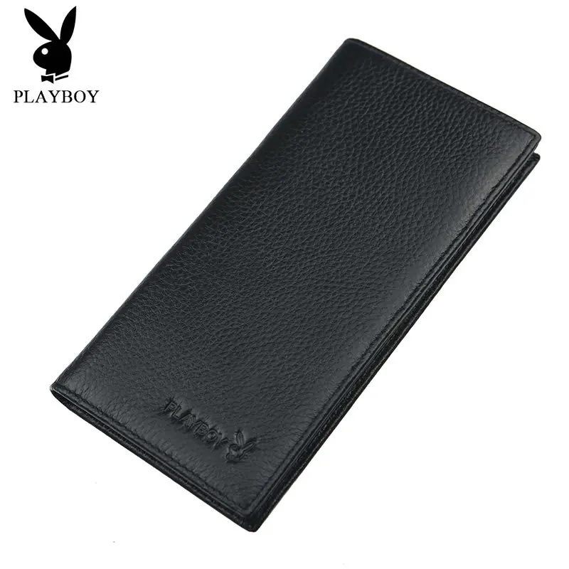 

Genuine Product PLAYBOY MEN'S Wallet Cowhide Genuine Leather Two Fold Leather Wallet Fashion Wallet