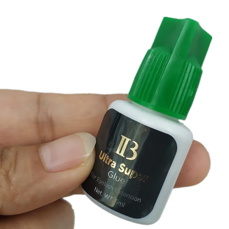 Free Shipping i-beauty 1 bottle IB Ultra super Glue Individual fast drying eyelash extensions glue green cap 5ml/bottle