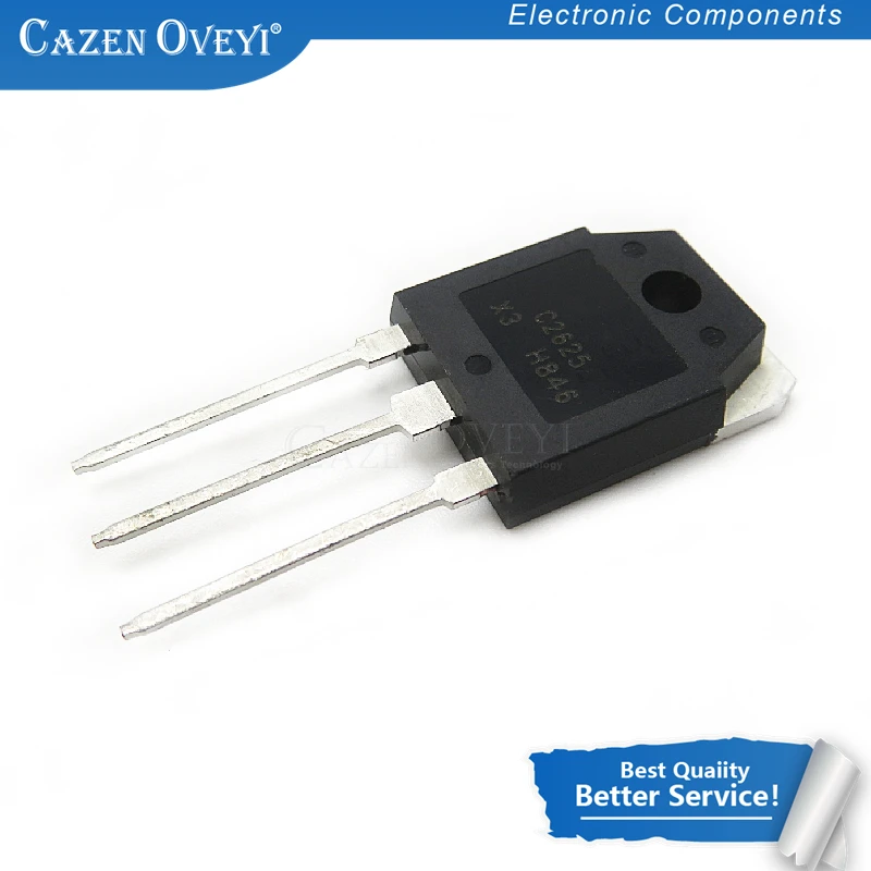 5pcs/lot 2SC2625 TO-3P C2625 TO3P POWER TRANSISTORS(10A 400V 80W) and In Stock | Электронные компоненты и