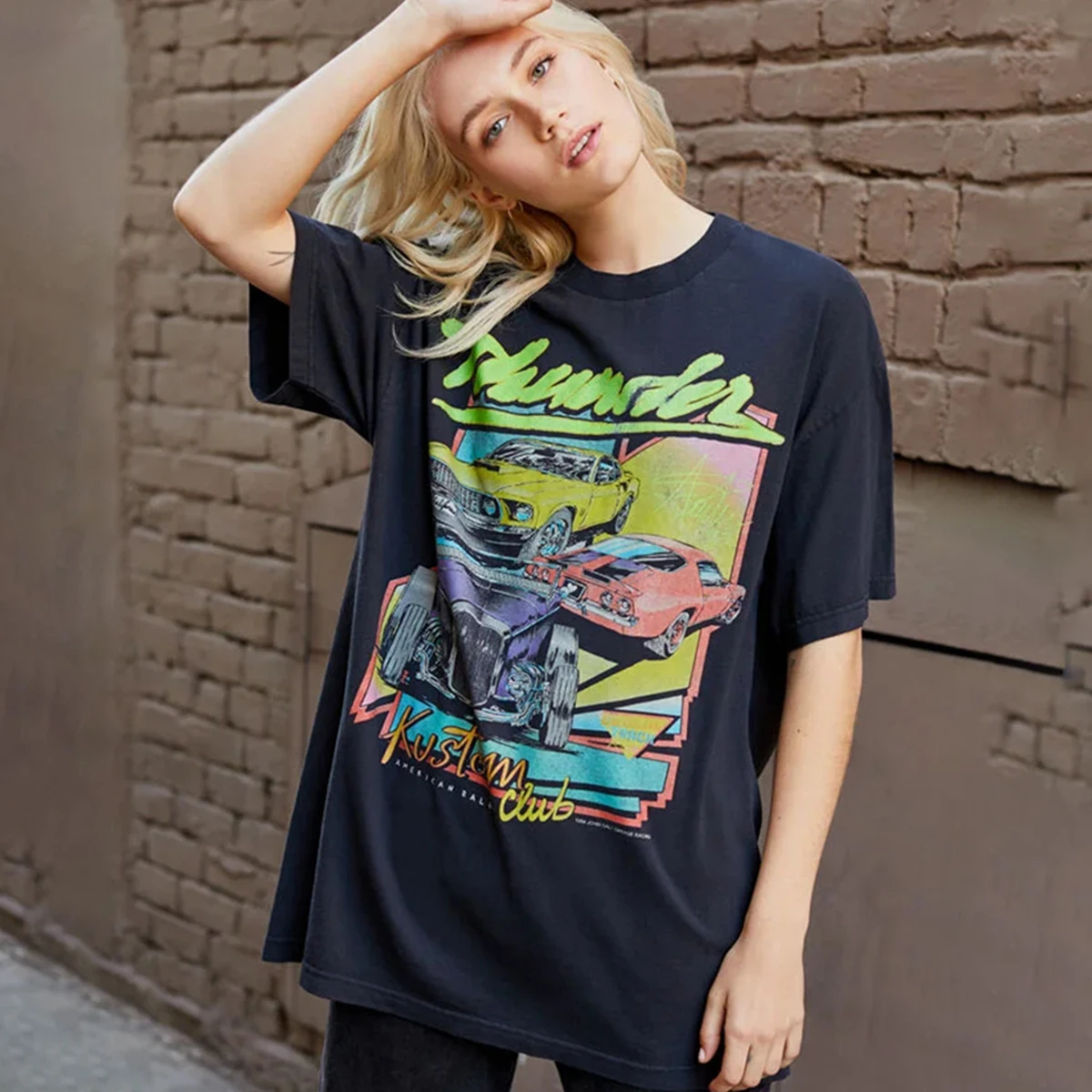 15 day return policy fast worldwide delivery Womens Graphic Tees Short
