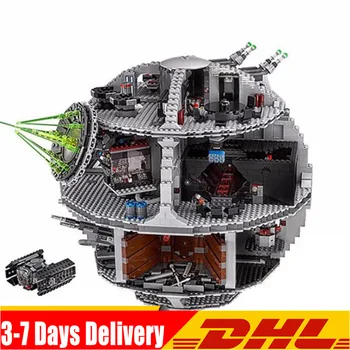 

IN Stock DHL Star Wars New Force Waken UCS Death Star Educational Building Blocks Bricks Toys Boy Toys Compatible 05063 75159