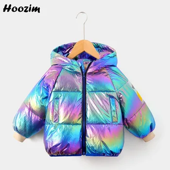 

Gorgeous Multicolour White Duck Down Jacket For Girls 2-8 Years Fashion Hooded Outerwear Kids High Street Yellow Solid Coat Boys