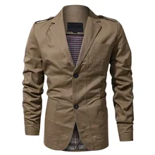 fashion men suit casual Slim Fit Suit Jacket Autumn Winter Casual men blazer overcoat High quality 7.29